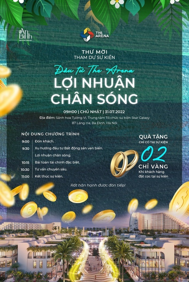 Cơ hội đầu tư đúng, trúng món hời ở dự án The Arena - Ảnh 1.