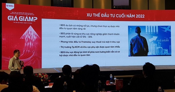 TS. Đinh Thế Hiển: Thanh khoản và giá BĐS đều giảm trong nửa cuối năm