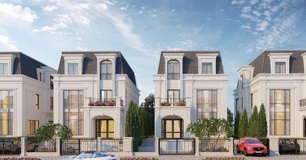 Vẻ đẹp của biệt thự có hầm tại đại đô thị Hinode Royal Park