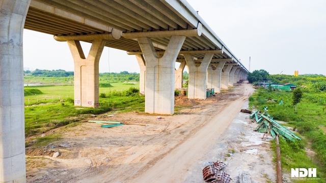 Diện mạo cầu Vĩnh Tuy giai đoạn 2 ra sao sau gần 2 năm thi công? - Ảnh 5.