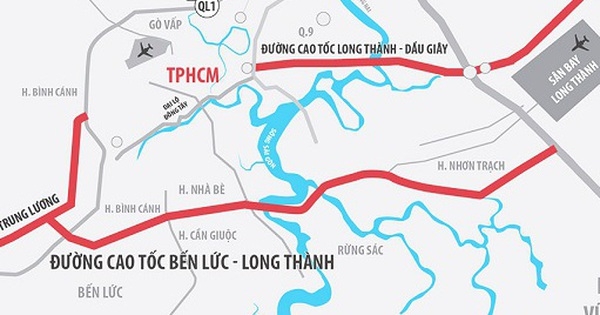 Cao tốc Bến Lức - Long Thành dự kiến khởi công lại trong quý III