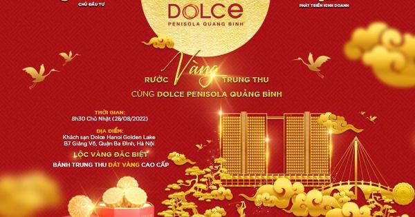 Rước vàng Trung thu cùng Dolce Penisola Quảng Bình