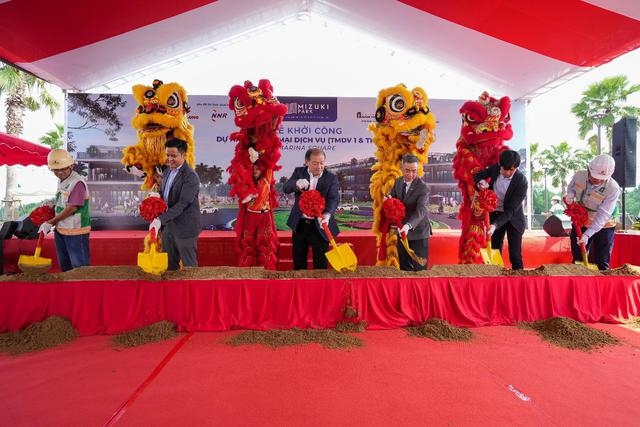 Khởi công xây dựng phố thương mại dịch vụ tại Mizuki Park - Ảnh 1.