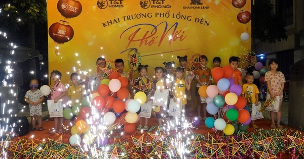T&T Phố Nối khai trương phố lồng đèn đa sắc