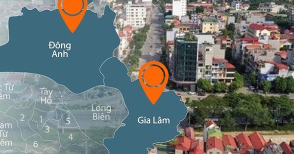 Gia Lâm, Đông Anh tiến sát tiêu chí lên quận năm 2023