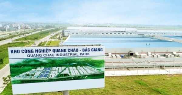 Đầu tư gần 1.000 tỷ mở rộng KCN Quang Châu- Bắc Giang