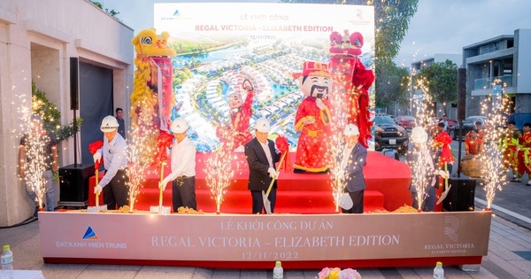 Đất Xanh Miền Trung khởi công giai đoạn 2 dự án Regal Victoria