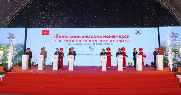 Khởi công khu công nghiệp sạch tỉnh Hưng Yên