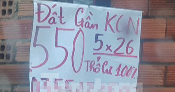 Môi giới tỉnh lẻ rủ nhau buôn đất giá rẻ gần khu công nghiệp