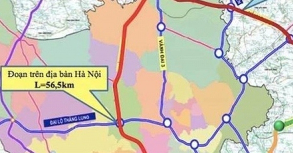 Tháng 6/2023, khởi công đường Vành đai 4 Hà Nội